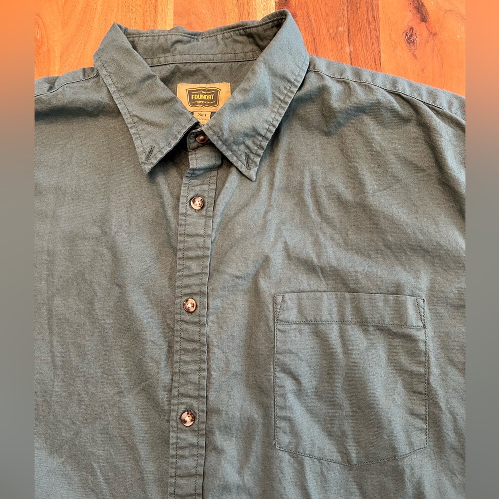 The Foundry Supply Co. Long Sleeve Button Up Shirt - Picture 6 of 13